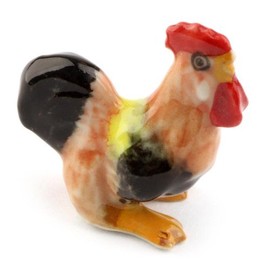 MyTinyWorld Dolls House Miniature Strutting Colourful Cockerel