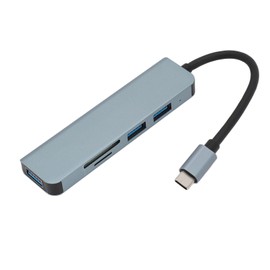 USB C Hub 4 Ports USB 3.0 Hub with 5Gbps High Speed Data Transfer USB C Splitter for IOS Tablets Notebook Computers