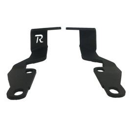 Ditch Light Brackets Compatible with 2001-2007 Toyota Sequoia | Hood-Hinge Mounted Brackets for LED Pod Lights | Driver & Passenger Side Pair | Made in The USA