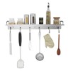 Audmore Kitchen Utensil Rack, 19.7 inch Spice Rack with 6