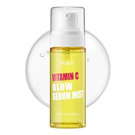 Ogeti Vitamin C Serum Mist | Vitamin C, Hyaluronic Acid, Moisturizing for Face, All Skin Type, Korean Skincare Men and Women, 2.70 Fl.oz (80Ml), O!GET