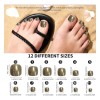 Kit Pedicura Uñas Postizas Para Pies Con Pegamento 288pcs