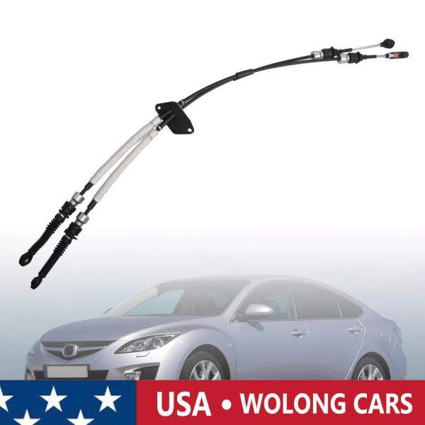 WOLONGCARS New Gear Shift Control Cable Manual Transmission For 2003-2008