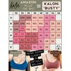 Kalon Women’s 4 Pack Demi Padded Bralette Wireless Comfortable Bra