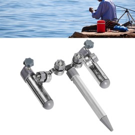 SM SunniMix Fishing Rod Holders for Bank Fishing Fishing Tackle Portable Stable Fishing Rod Stand for Fishing Box River Outdoor Beach Sea
