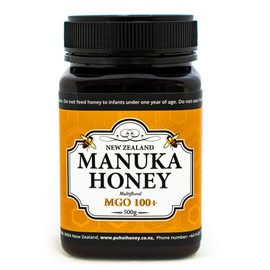 New Zealand 100% Pure Manuka Honey MGO 100+ 500g (17.6oz)
