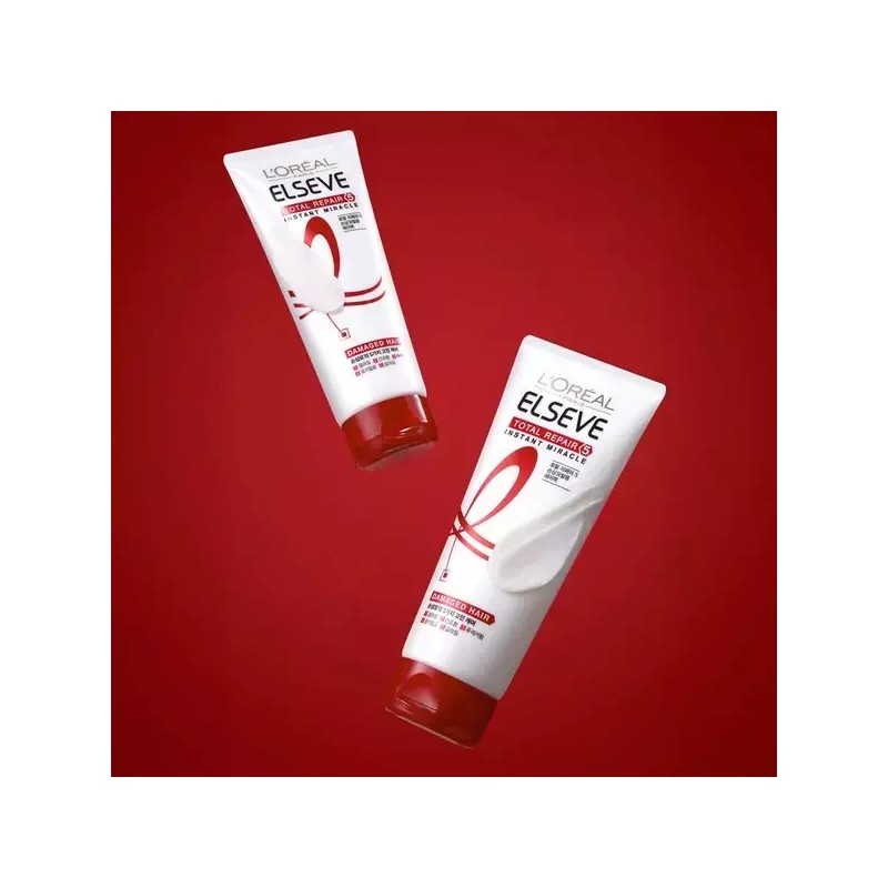 L'Oreal Paris [로레알파리][SSG 단독구성]로레알파리 토탈리페어5 미라클 헤어팩 170ml 2개 [증정]스크런치(랜덤)