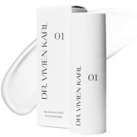 Intimate Cream 01 | Women's Intimate Care for Moisturising and Care | Moisturising Cream Against Intimate Dryness | Hormone-Free | Without Fragrances I & Germany Produced 50 ml