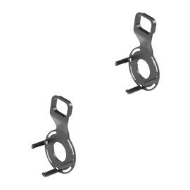 Gatuida 2pcs Speaker Stand Holder Wall Mount for Sturdy Charging Dock Base for Home Office Use Black