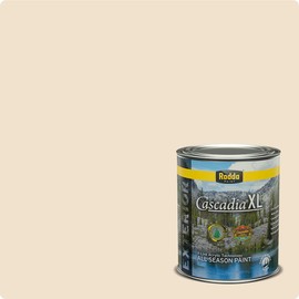 Rodda Paint CASCADIA XL Exterior Velvet All Seasons Paint & Primer in One, Quart, Chalk (460103Q-CA005/Chalk)