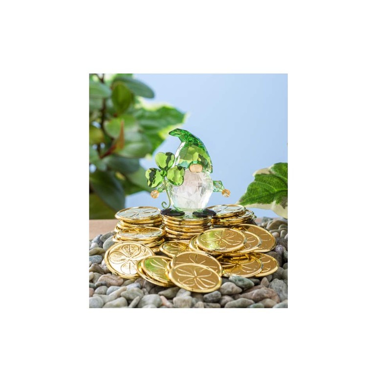 Ganz ACRYV-97 Lucky Gnome Figurine, 2.5-inch Height