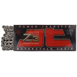 JT Sprockets 120 Link JTC525Z3120RL Steel 120-Link Super Heavy Duty X-Ring Drive Chain (525Z3)