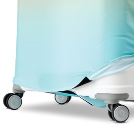 Samsonite Printed Luggage Cover, Blue/Orange Ombre, Extra Large