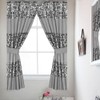Zahari Home Sinatra Window Curtain Stylish Bathroom Window Curtain,36" x