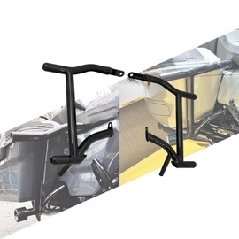 HCmotorku Motorcycle Saddlebag Guard Crash Bar Bracket Fit for Harley Touring Street Glide Road Glide Road King Electra Glide Ultra Limited CVO 1997-2008 Black