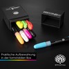 OfficeTree 8 x Chalk Markers Colourful – 1 mm to