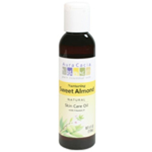 Aura Cacia Organic Sweet Almond Pure Skin Care Oils 120 Ml