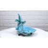 Cast Iron Marine Ocean Coastal Rustic Blue Starfish Sea Star