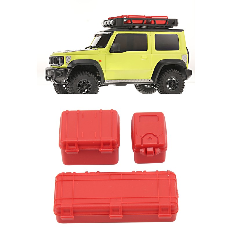 3 Pcs RC Car Simulation Luggage Case Large Medium Small