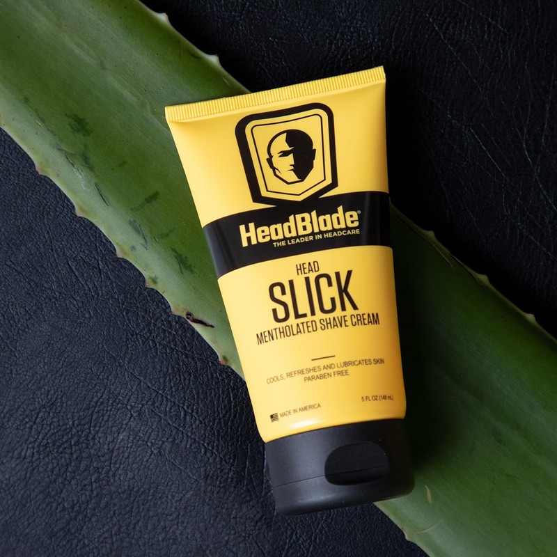 HeadBlade HeadSlick Shave Cream 5 oz for Smooth Head shaving