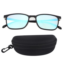 Unisex Color Blindness Glasses Prevent Glaring Fashionable Red Green Colorblindness Glasses Black Frame