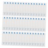 Healvian 150pcs Universal Thermometer Covers Disposable Safe Paper Sleeves for