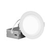 NICOR Lighting REL41120SRRWH REL-R Canless Downlight, 4in, White