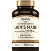 Piping Rock Lions Mane Mushroom Supplement | 2100mg | 160