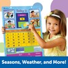 Learning Resources Magnetic Learning Calendar, 51 Magnetic Pieces & Calendar,