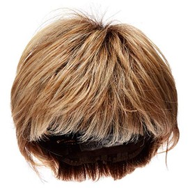 Textured Cut Wig Color R1621S+ GLAZED SAND - Hairdo Wigs Short Feathered Modern Tru2Life Heat Friendly Synthetic Wispy Bang