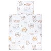 TupTam Baby Crib Pram Bedding Set Duvet Pillow - 4