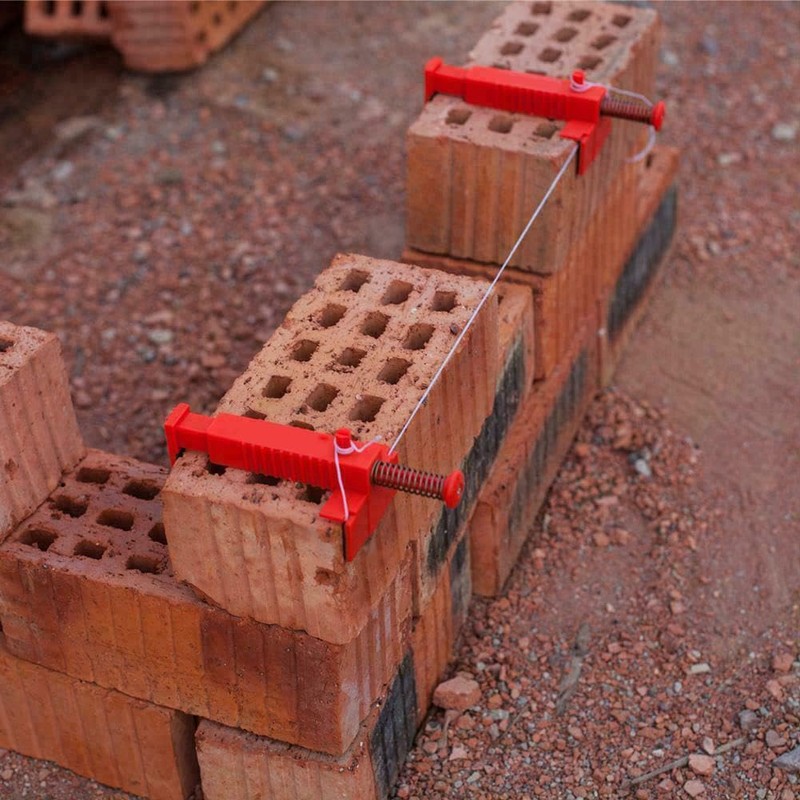Bohaner 4Pcs Brick Liners Clamps Runner Wire Drawer Brick Line