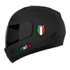 Biomar Labs® 10 x Vinyl Car Sticker Flag Italy Italian