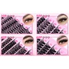 wiwoseo wiwoseo Cluster Eyelash Extensions 560pcs Lash Clusters Wipsy Cluster