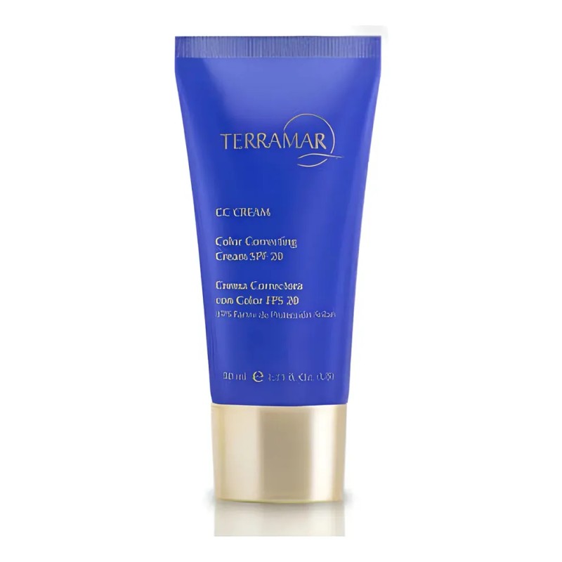 Cc Cream Terramar 50ml Fps 20 Acabado Natural Light