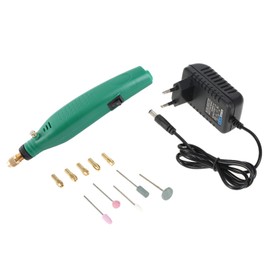 Miniature Carving Pen Professional Miniature Carving Machine with 5 Grinding Stones and 6 Bit Collet for Wood Metal Plastic
