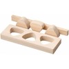 TIKUSAN Wooden Onigiri Musubi Maker Japanese Rice Ball Press Hinoki