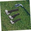 Totority 3Pcs Golf Putter Covers Breathable Mesh Club Protectors for