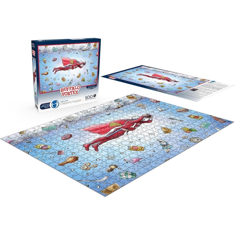 Buffalo Games – Buffalo Vortex - 500 Piece Winter Jigsaw