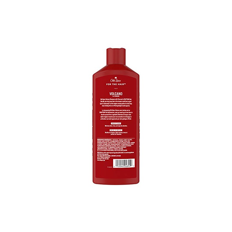 Old Spice Volcán con champú de carbón