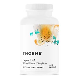 Thorne Super Epa, 90 Cápsulas De Gel Sabor Sin Sabor