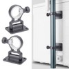 SHARRA Pack of 2 Parasol Stand Parasol Wall Mounted Balcony