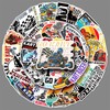Karting Stickers 50 Pcs Vinyl Trendy Racing Car Sports Stickers