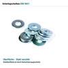 Washers M8 Galvanised Steel – DIN 9021 – Washers –