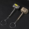 DKLIMA Cool Metal Vintage Lighter,Windproof Touch Side Slip Ignition,Rechargeable USB
