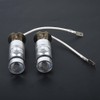 2x H3 6000K Blue 100W LED Headlight Bulbs Kit Fog