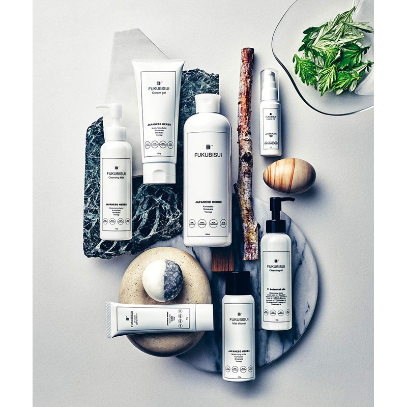 Fukumisui FUKUBISUI Face Body Lotion, Plant Extract, Pump Type, 6.8