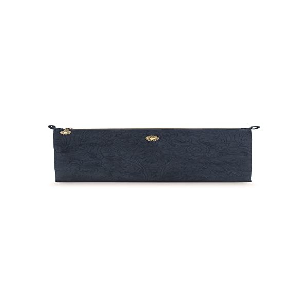 PiP Studio Cosmetic Flat Pouch Large Quilted Dark Blue 30x22x1cm,
