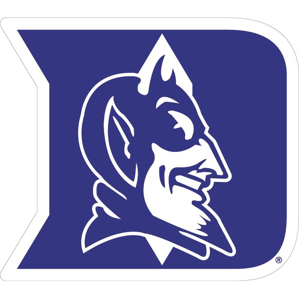 Duke University Large 12" Blue Devil Decal