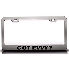 Custom Brother - GOT Evvy? Female Girl Name Metal Car SUV Truck License Plate Frame Ch e50